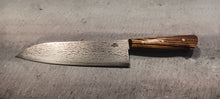Suminagashi Santoku (General Purpose Knife) Black Limba